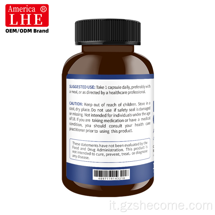 Shecome Magnesium Complex Capsule Supporto per il sonno muscolare